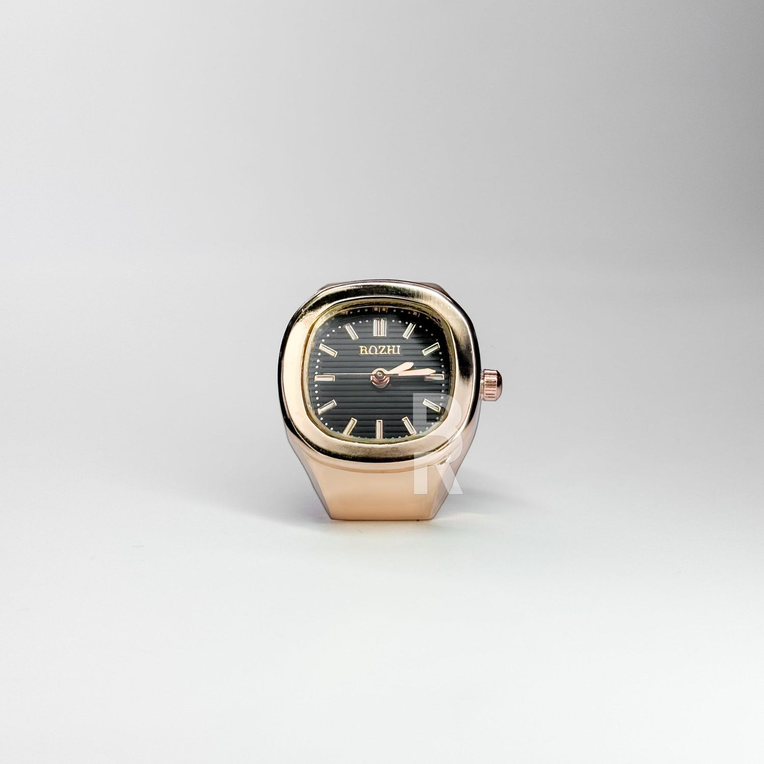 NAUTILUS RING | ROSE BLACK