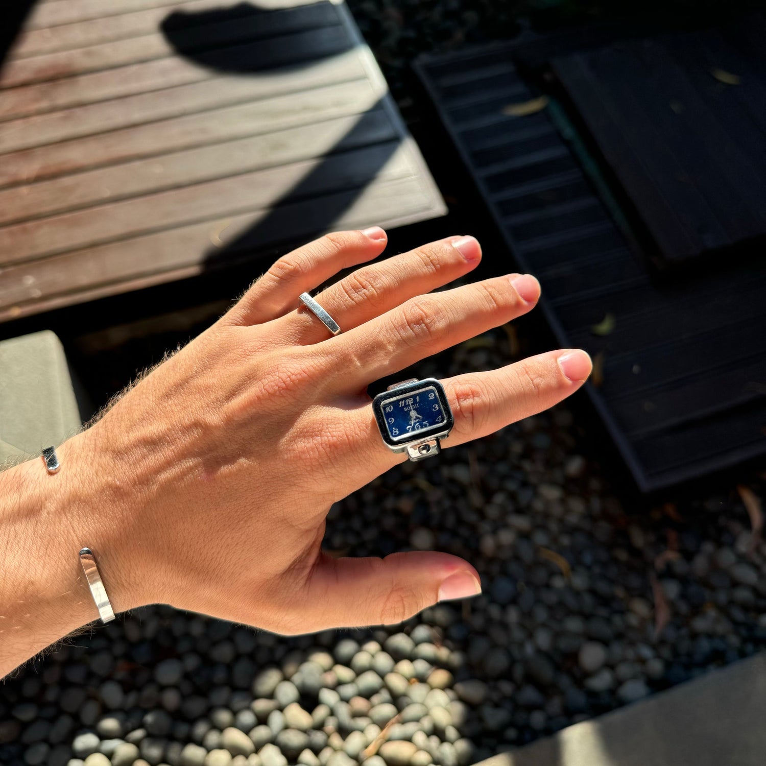 VINTAGE RING | SILVER BLUE