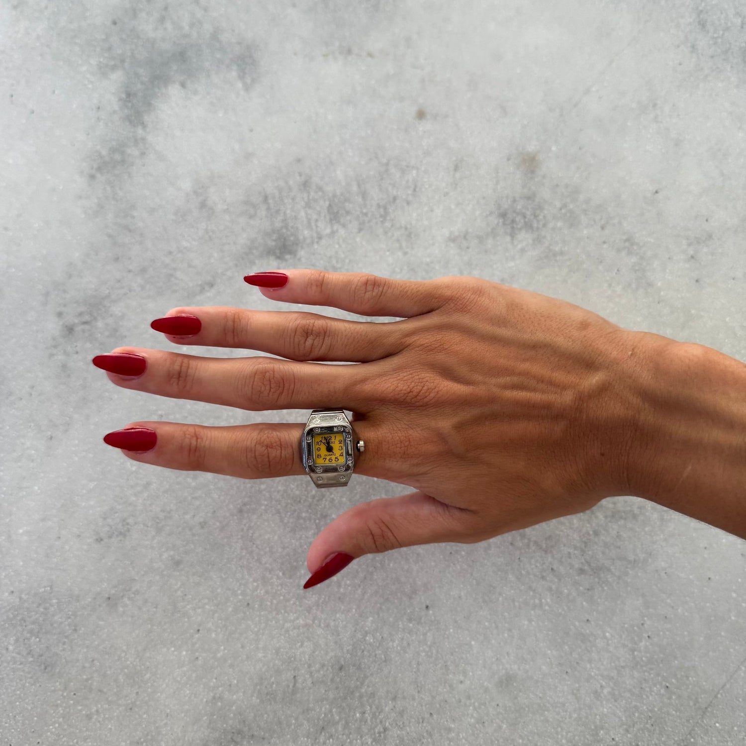 SANTOS RING | SILVER YELLOW