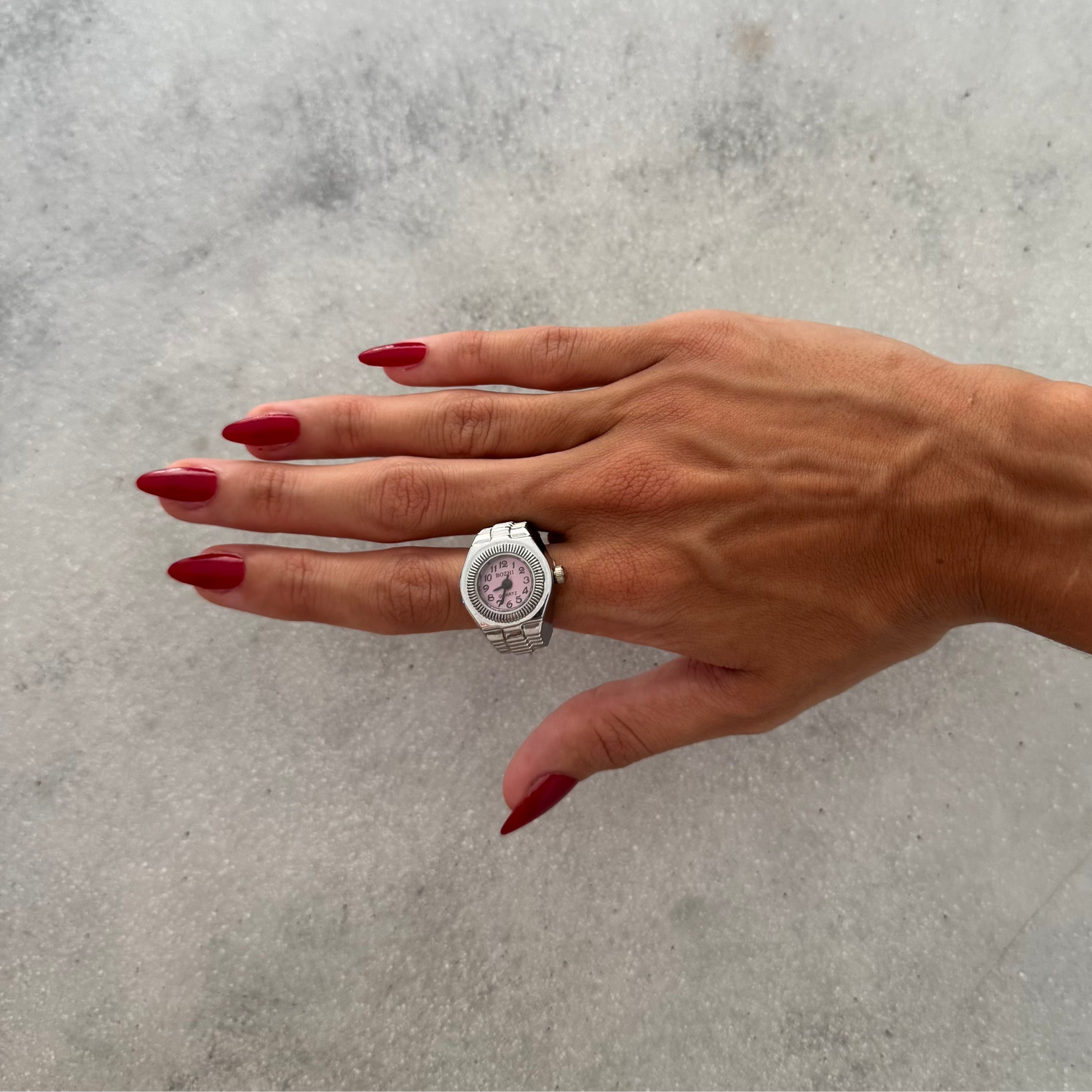 MILANO RING | SILVER PINK