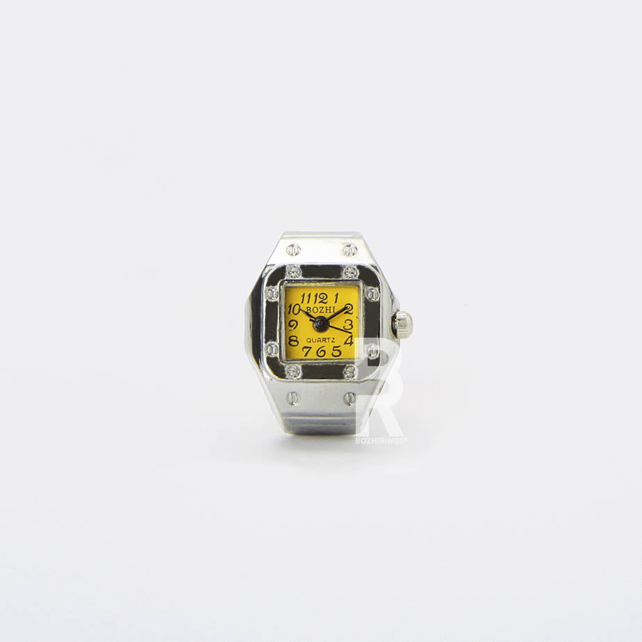 SANTOS RING | SILVER YELLOW
