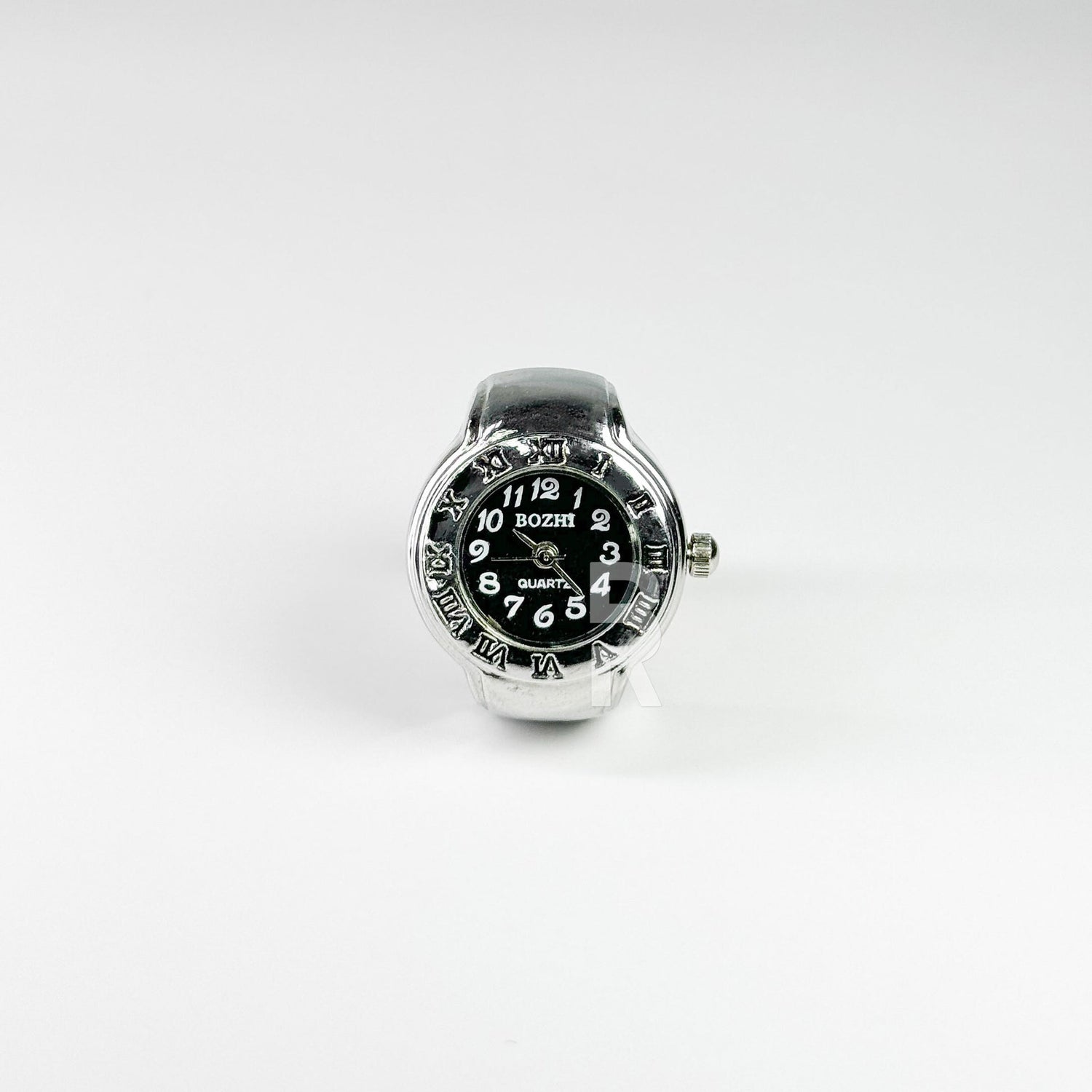 ROMA RING | SILVER BLACK